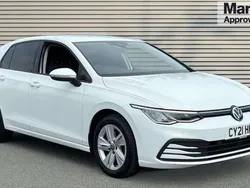 White Used 2021 VW Golf VIII Life Hatchback | £16,556 (Good price)