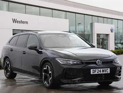 Black Used 2024 VW Passat R-line Estate | £33,898