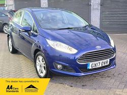 Blue Used 2017 Ford Fiesta Zetec Hatchback | £5,195 (Super price)