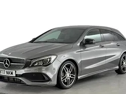 Grey Used 2017 Mercedes CLA220 AMG line Sedan | £14,320 (Fair price)