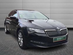 Black magic pearl effect Used 2023 Skoda Superb SE Hatchback | £22,495 (Fair price)
