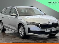 Brilliant silver metallic Used 2024 Skoda Octavia SE Technology Estate | £23,450 (Fair price)