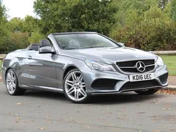 Grey Used 2016 Mercedes E400 AMG line Cabriolet | £15,995
