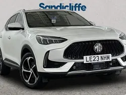 Solid arctic white Used 2023 MG HS Trophy SUV | £16,947 (Fair price)