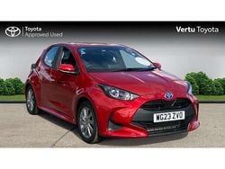 Red Used 2023 Toyota Yaris Hybrid Hatchback | £17,490 (Good price)