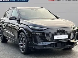 Black Used 2024 Audi Q6 e-tron Advanced SUV | £64,466 (Good price)