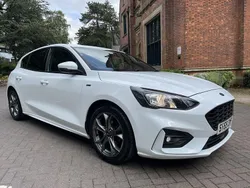 White Used 2020 Ford Focus ST-Line Hatchback | £10,481 (Fair price)