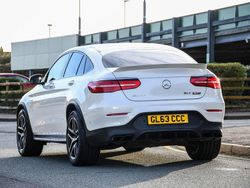 White Used 2018 Mercedes GLC63 AMG Premium Coupe | £36,396 (A bit pricey)