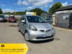 Silver Used 2008 Toyota Aygo Platinum Hatchback | £2,490 (Fair price)