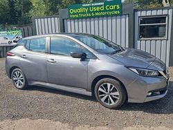 Grey Used 2021 Nissan Leaf Acenta Hatchback | £9,495 (Fair price)