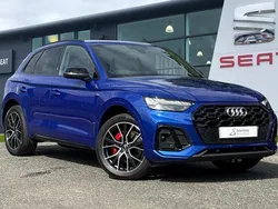 Blue Used 2022 Audi Q5 Advanced SUV | £34,990 (Super price)