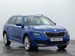 Race blue metallic Used 2021 Skoda Kamiq SE L SUV | £14,995 (A bit pricey)