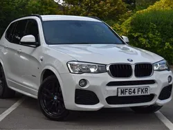 White Used 2014 BMW X3 M Sport SUV | £10,490 (Fair price)