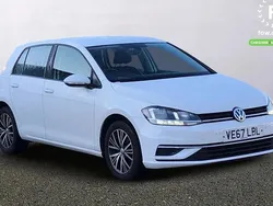 White Used 2017 VW Golf VII SE Hatchback | £11,199 (Fair price)