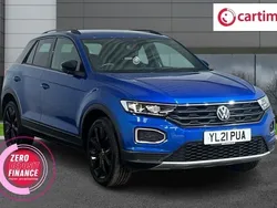 Blue Used 2021 VW T-Roc Black Edition SUV | £17,777 (Fair price)