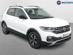 White Used 2022 VW T-Cross Black Edition SUV | £18,349 (Fair price)