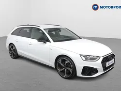 White Used 2024 Audi A4 Black Edition Estate | £27,499 (Fair price)