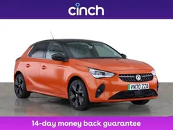 Orange Used 2020 Vauxhall Corsa-e Elite Hatchback | £9,899 (A bit pricey)