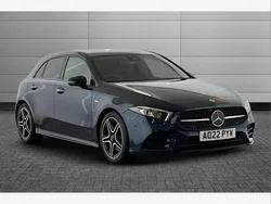 Blue Used 2022 Mercedes A200 AMG Line Premium Hatchback | £24,990 (Expensive)