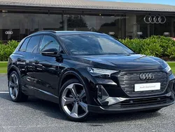 Black Used 2024 Audi Q4 e-tron Black Edition SUV | £32,890 (Expensive)