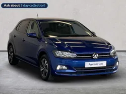 Blue Used 2021 VW Polo Match Hatchback | £10,990 (Fair price)