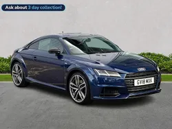 Blue Used 2018 Audi TT Black Edition Coupe | £18,074 (Fair price)