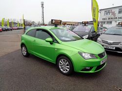 Green Used 2013 Seat Ibiza SE Hatchback | £3,995 (A bit pricey)