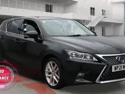 Black Used 2021 Lexus CT200h Hatchback | £14,990 (Fair price)