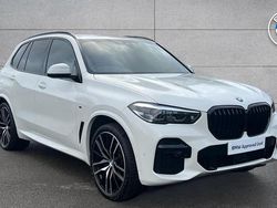 White Used 2022 BMW X5 M Sport SUV | £41,485 (Good price)