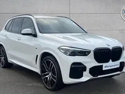 White Used 2022 BMW X5 M Sport SUV | £42,785 (Good price)