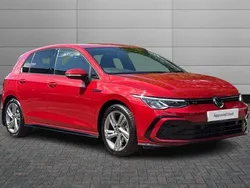 Kings red Used 2024 VW Golf VIII R-line Hatchback | £24,750 (Fair price)
