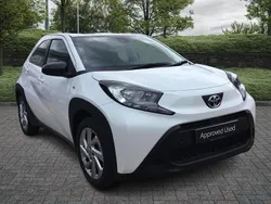 White Used 2024 Toyota Aygo PURE Hatchback | £11,985 (Good price)