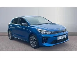Blue Used 2021 Kia Rio 4 Hatchback | £12,488 (Good price)