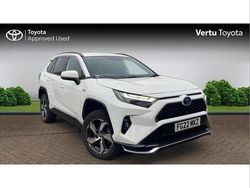 White Used 2022 Toyota RAV4 Hybrid Design SUV | £27,479 (Fair price)