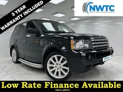 Black Used 2008 Land Rover Range Rover Sport HSE SUV | £5,295 (Fair price)