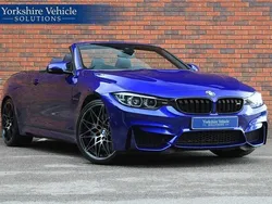 Blue Used 2018 BMW M4 Cabriolet Competition Edition Cabriolet | £28,989 (Good price)