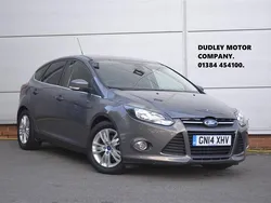 Lunar sky Used 2014 Ford Focus Titanium Hatchback | £5,495 (Fair price)