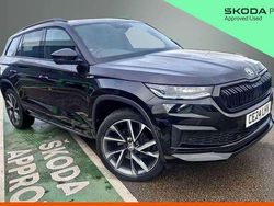 Black magic pearl effect Used 2024 Skoda Kodiaq SportLine SUV | £31,800 (Fair price)