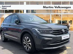 Grey Used 2022 VW Tiguan Active SUV | £21,990 (Fair price)