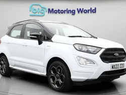 White Used 2022 Ford Ecosport ST-Line SUV | £13,500 (Fair price)