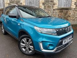 Turquoise Used 2022 Suzuki Vitara SZ-T Hatchback | £11,895 (Fair price)