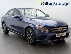 Blue Used 2019 Mercedes C200 SE Sedan | £14,450 (Good price)