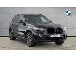 Black Used 2023 BMW X3 M Sport SUV | £40,966 (Fair price)