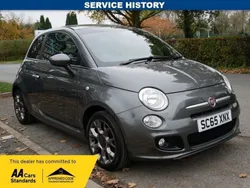 Grey Used 2015 Fiat 500 S Hatchback | £6,159 (Fair price)