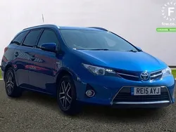 Blue Used 2015 Toyota Auris Hybrid Sport Estate | £10,899 (Fair price)