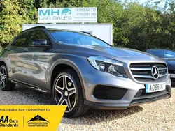 Grey Used 2015 Mercedes GLA220 AMG line SUV | £9,695 (Fair price)