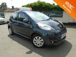 Grey Used 2014 Peugeot 107 Active Hatchback | £3,799 (Fair price)