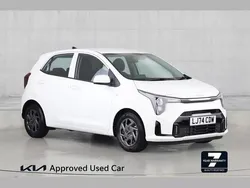 White Used 2025 Kia Picanto 2 Hatchback | £15,795 (Fair price)
