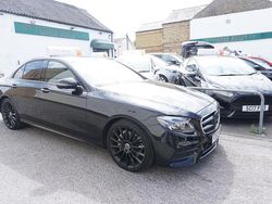 Black Used 2020 Mercedes E220 AMG line Sedan | £22,000 (Fair price)
