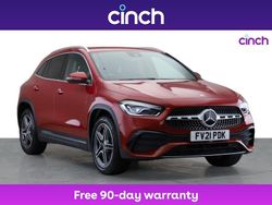 Red Used 2021 Mercedes GLA250 Exclusive SUV | £20,699 (Fair price)